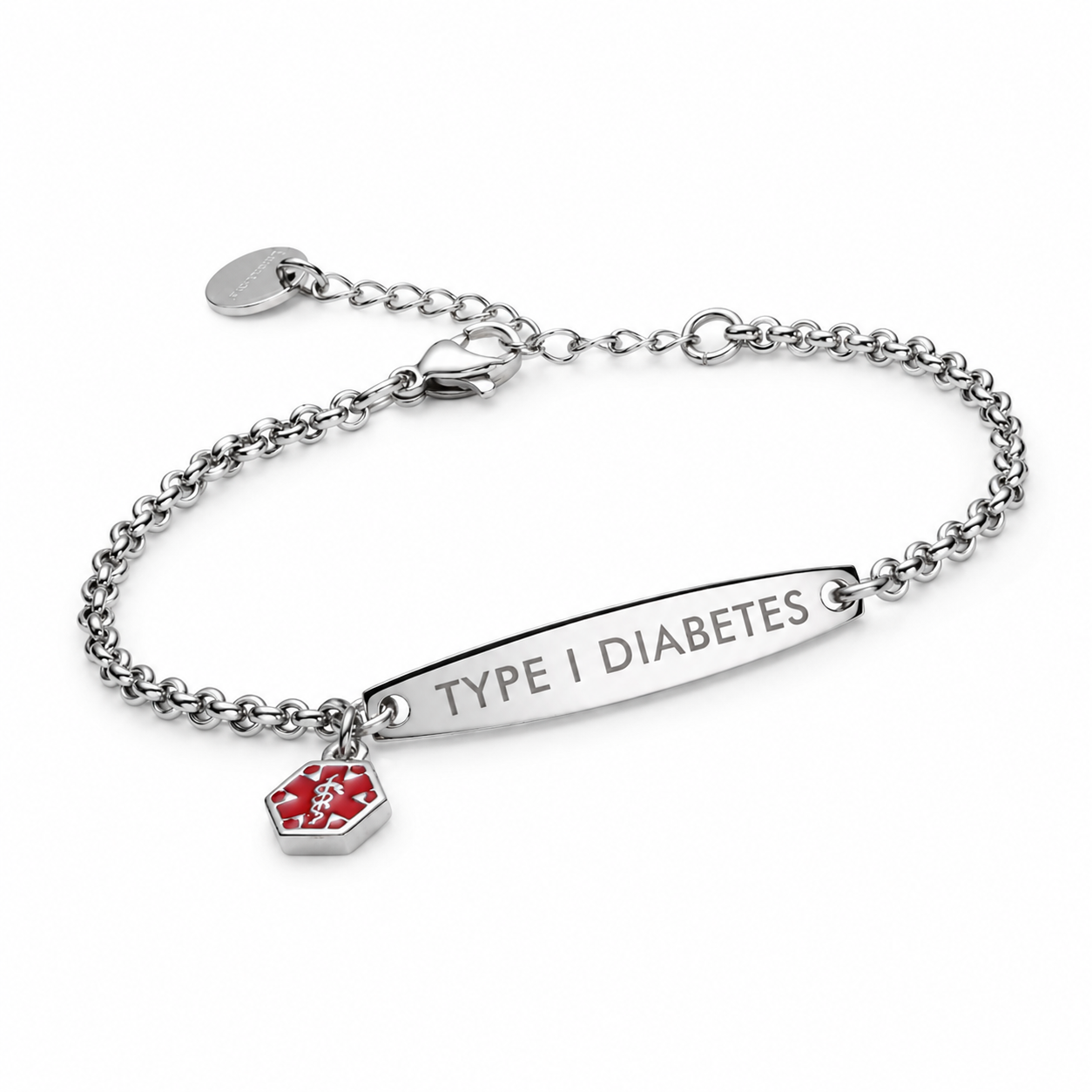 Pre-Engraved Halo Female Bracelet