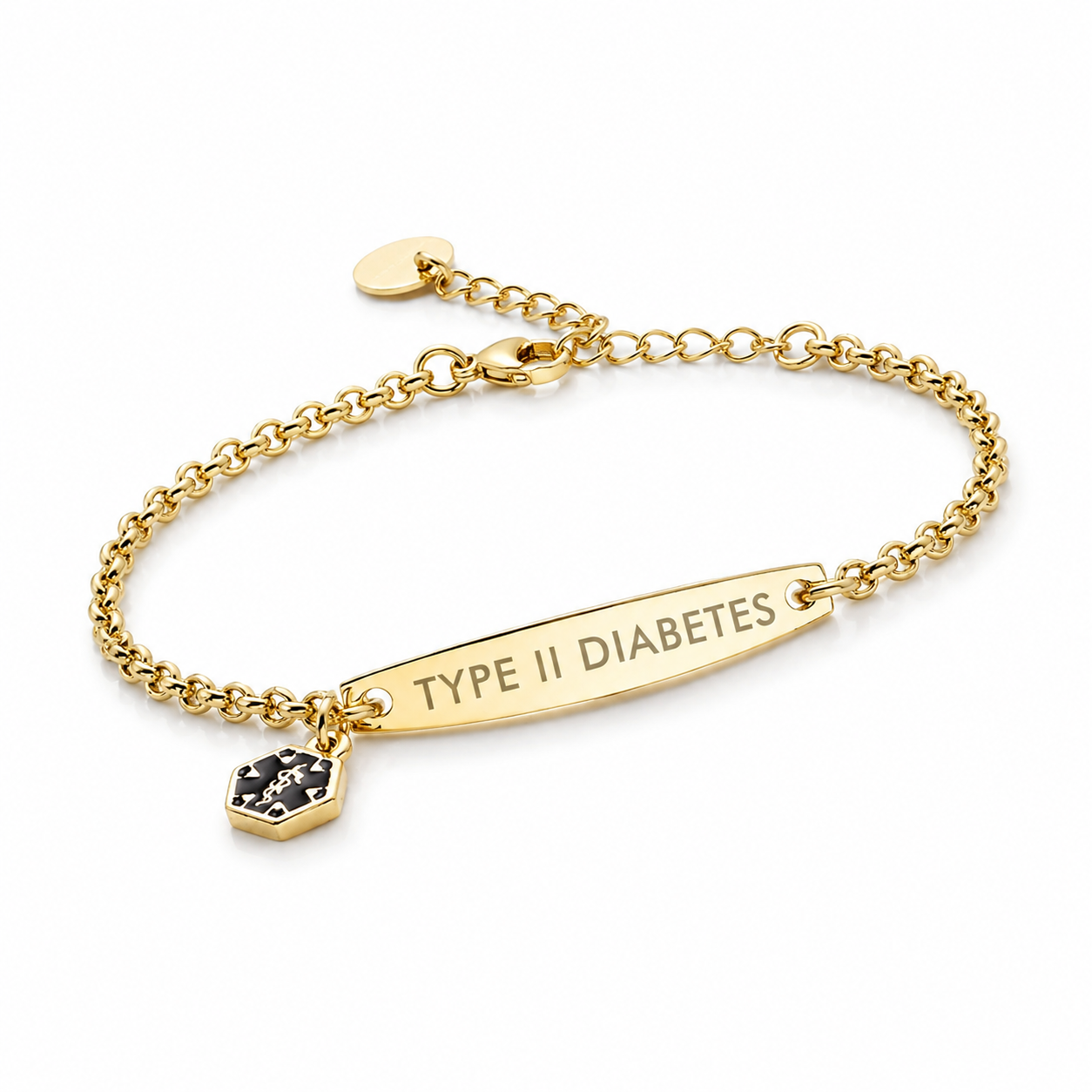Pre-Engraved Halo Female Bracelet
